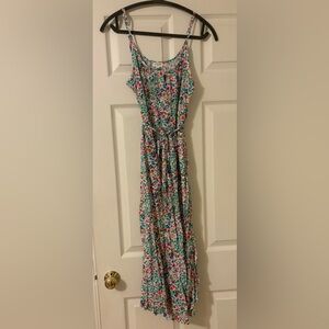 J. Crew Floral Midi Dress